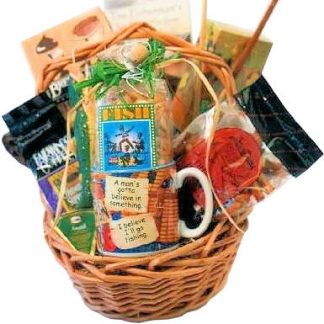 Fisherman's Gift I've Gone Fishin Gift Basket - Gift Baskets for