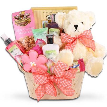 Sweet Blooms Spa Gift Basket
