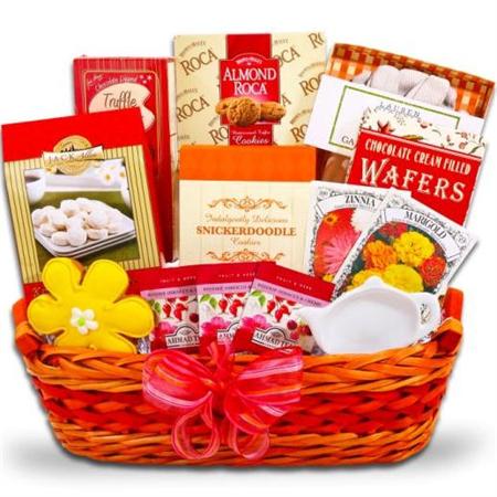 Gourmet Tea Garden Gift Basket Gift Baskets For Delivery