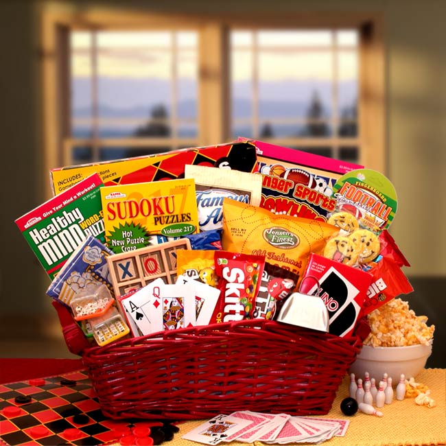 Fun & Games Gift Basket Gift Baskets for Delivery