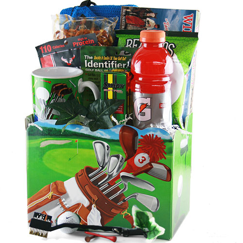 Hole In One Golf Gift Basket, A Great Gift For Golfer or Golfing Fan