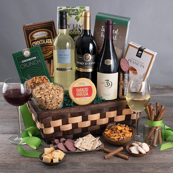 Wine Cellar Collection Gourmet Wine Gift Basket Gift