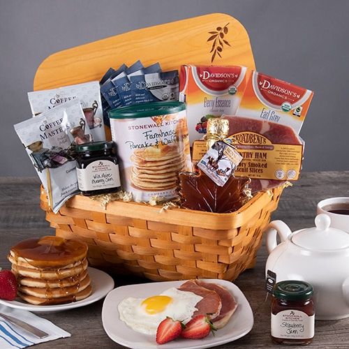 Christmas Morning Breakfast Gourmet Holiday Gift Basket