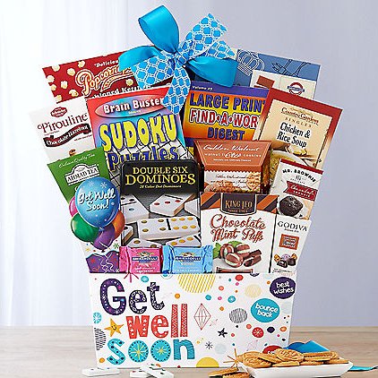 Get Well Soon: Get Well Gift Basket - Gift Baskets for Delivery